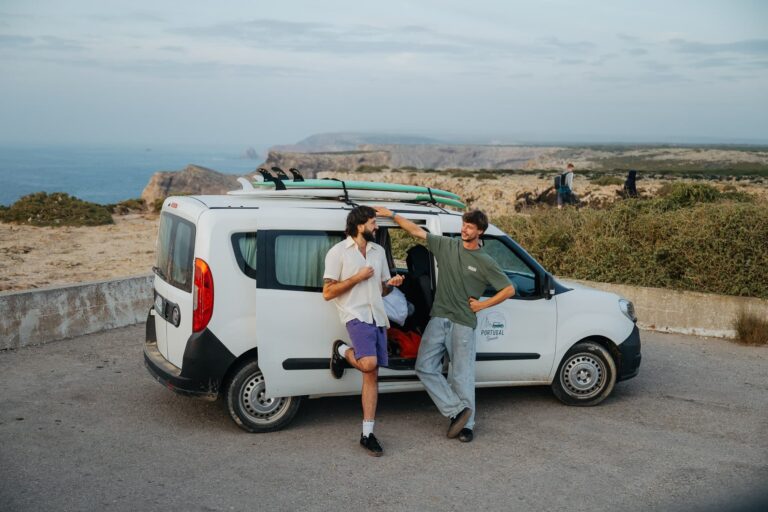 Roadtrip Portugal minivan